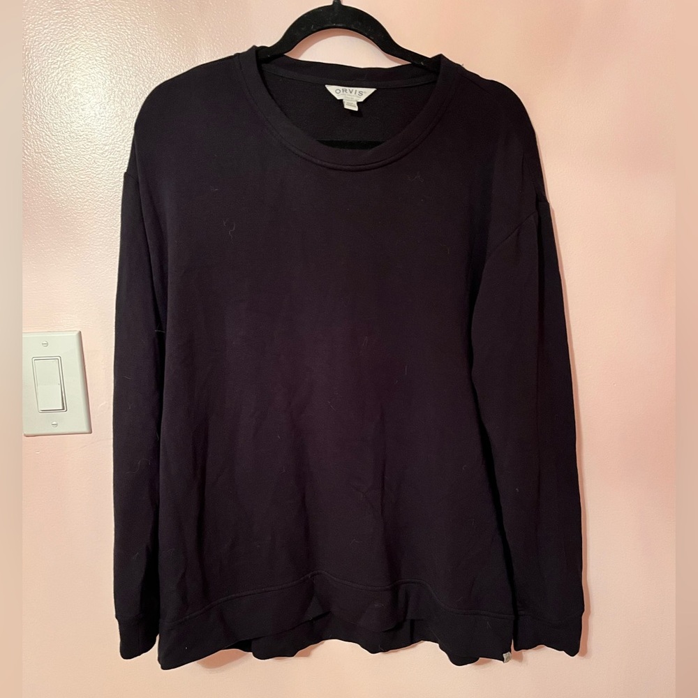 Orvis Navy Long Sleeve Shirt